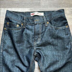 Levi's Slim Straight Jeans - Dark Blue
